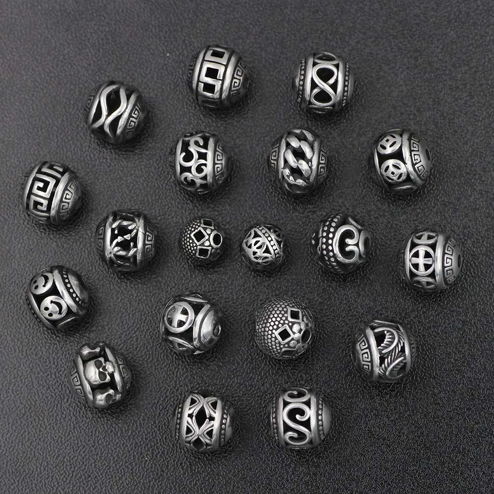 Винтажная бусина Шарм из нержавеющей стали 316l 2 0 мм|charm fashion|fashion charmscharm charm |