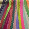 10 yards  14mm DIY mask Elastic Stretch Lace trim headband  lace fabric wedding decoration wide lace trimmade Dolls Dyed Fabrics ► Photo 1/6