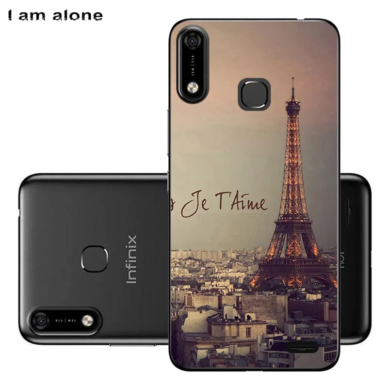 Сумка для телефона I am alone для Infinix Hot 7X624 6,2 дюймов Мягкий ТПУ модные чехлы для мобильных телефонов Infinix Hot 7X624 - Цвет: TPU C3