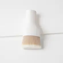1 шт Профессиональные простые в использовании белые плоские 3D кисти для макияжа кисть Кабуки кисть для контура лица кисти для макияжа