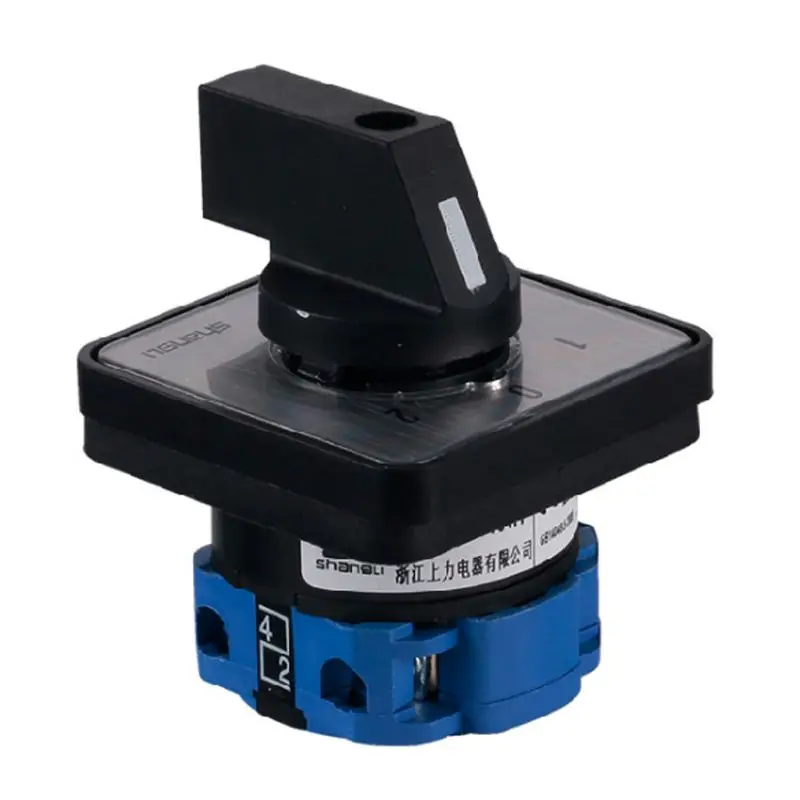 

SZW26-20 660V 20A On-Off-On 3 Position Switch Universal Rotary Changeover Switch