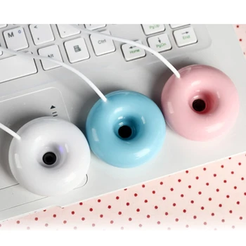 

Mini USB Humidifier Donut Shaped Fragrance Diffuser Air Purifier Home Office Car Decor LAD-sale
