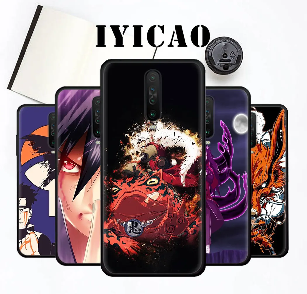 Мягкий чехол для Xiaomi Mi Redmi Note 10 9T 7 8 Pro CC9E Mix 2S MAX 3 8T Naruto|Бамперы| |