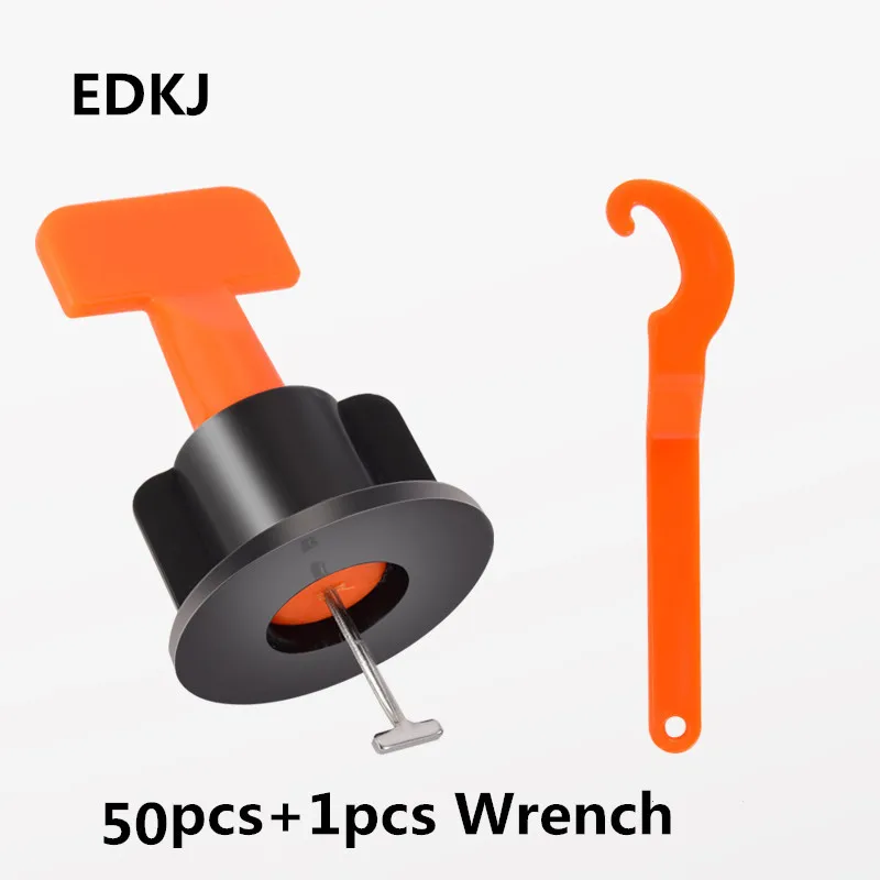 

50pcs/set Level Wedges Tile Spacers For Flooring Wall Tile Spacer Carrelage Tile Leveling System Leveler Locator Spacers Plier