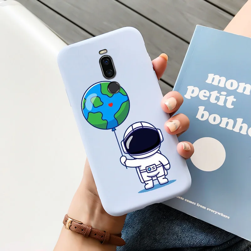 Cases For Meizu Astronaut TPU Soft Shell For Meizu X8 Case Personality Tide Shell For MEIZU X8 Case Silicone Edging Matte Phone For MEIZU meizu phone case with stones Cases For Meizu