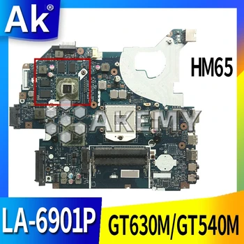 

P5WE0 LA-6901P motherboard for acer 5750 5750G 5755 5755G laptop motherboard HM65 GT630M/GT540M original test LA-6901P mainboard