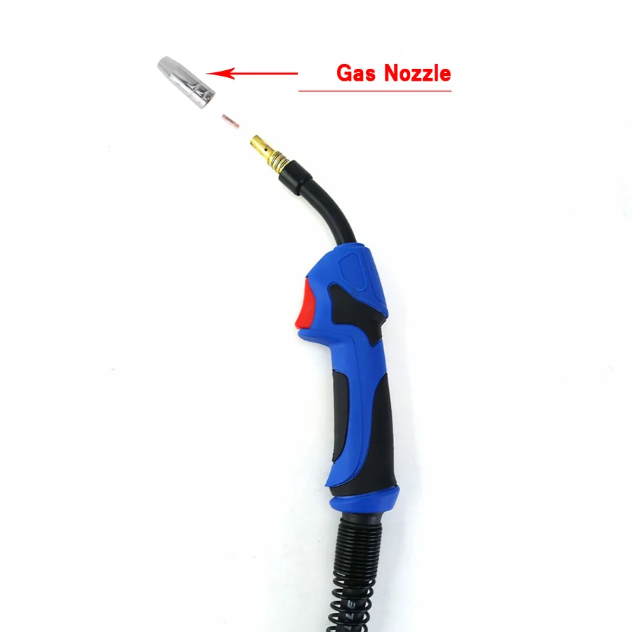 5/10PCS 15AK Gas Nozzle Euro Style MIG Welding Gun Tip Nozzle Shield Cup For MB-14AK/15AK MIG Welding Torch welding torch plasma cutter electrodes nozzles ceramic nozzle cups