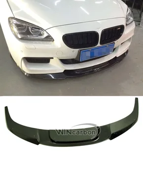 

Real Carbon Fiber Front Lip spoiler for BMW F06 F12 F13 M Sport M Tech 2014UP