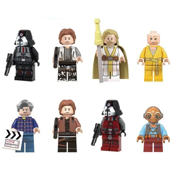 

Star Wars Minifigures Building Blocks Imperial Stormtrooper Sith troopers Han Solo Leader Snoke Action Figures Children Toys