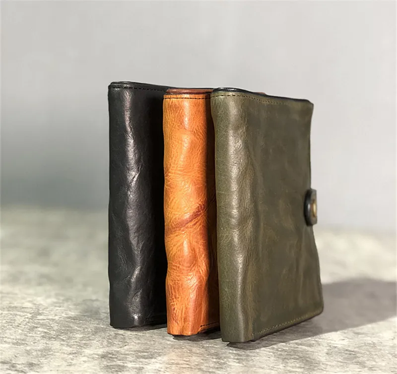 PNDME модный винтажный высококачественный мужской женский маленький кошелек из натуральной кожи, дизайнерский Роскошный кошелек из воловьей кожи для подростков, держатель для карт