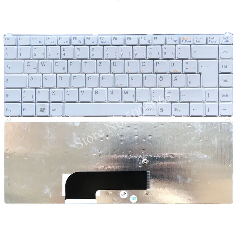 RU/BE/FR/GR/KR/TH/клавиатура для компьютера c английской раскладкой для Sony Vaio VGN N VGN-N N150P N120G/W N160G N170G N320E VGN-N220E N230E N21E/W Белый