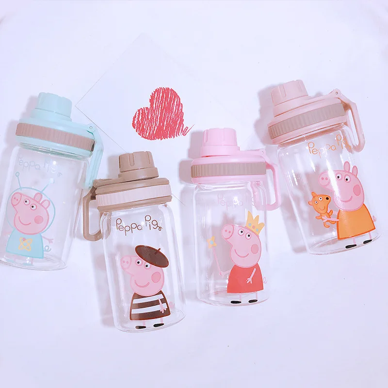 

Creative Portable Cartoon Glass Cup Student Child Cute Cup Tea Kettle Children Gift 350ML