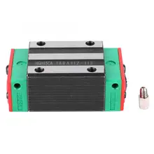 1pc HGH15CA Linear Rail Sliding Block Carriage CNC Accessory Red and Green hiwin hgh15ca 15mm slide block with 800mm linear guides rail hgr15 for diy cnc parts