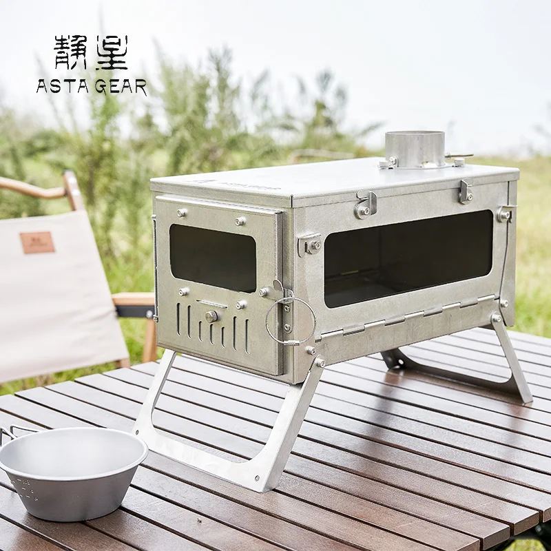 Asta Gear титановая Складная туристическая плита быстрая установка Ультралегкая