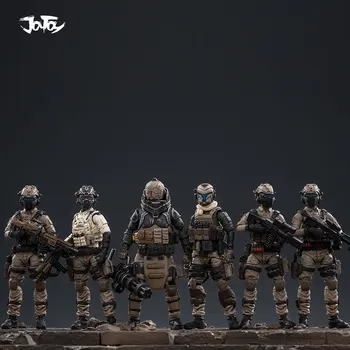 

(6PCS/Set) JOYTOY 1/25 Action Figure UNSC Land cavalry Soldier Model Toys Collection