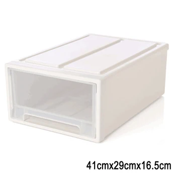 

Drawer Type Shoe Box Thickened Transparent Foldable Shoe Storage Box Save Space Plastic Organizers J99Store