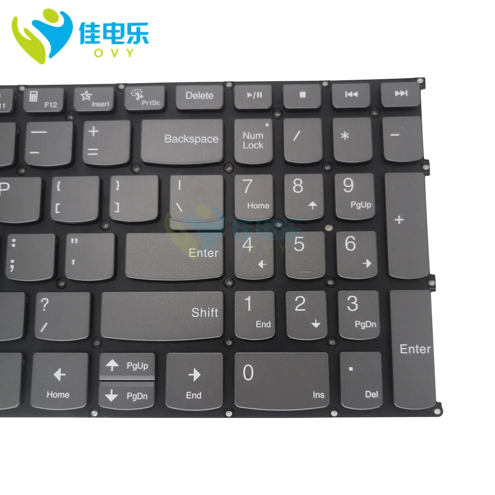 Teclado Retroiluminado em Inglês dos Eua Teclados de Retroiluminação para Lenovo Air 15 2023 Yoga 15itl5 715 Pr5sb-us Sn20w65236 Luz Novo - Imagem 3
