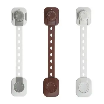 

6pcs/set Children Double Protection Safety Lock Baby Anti-pinch Hands Lock