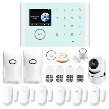 

Wifi Gsm Alarm System Video Anti-Theft Wireless with Detectors Door Sensor Alarm Smart Home