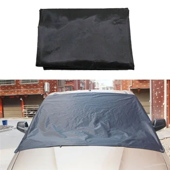 

MAGNETIC CAR WINDSCREEN COVER ICE FROST SHIELD SNOW DUST PROTECTOR SUN SHADE NEW