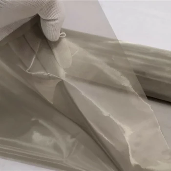 

1pc Copper+Nickel Transparent Fabric-Reducing EMF RF EMI Electrode Antimagnetic Signal Shielding Fabrics
