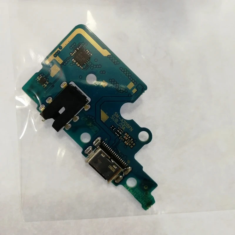 SAM092 для Samsung Galaxy A70 SM-A705F USB зарядный порт док-разъем зарядное устройство плата