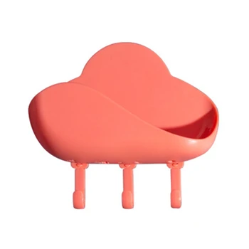 

Soap Storage Box Home Kitchen Sink Self Adhesive Countertop Towel Hook Wall Mount Sponge Rack Bathroom Holder Simple Modern