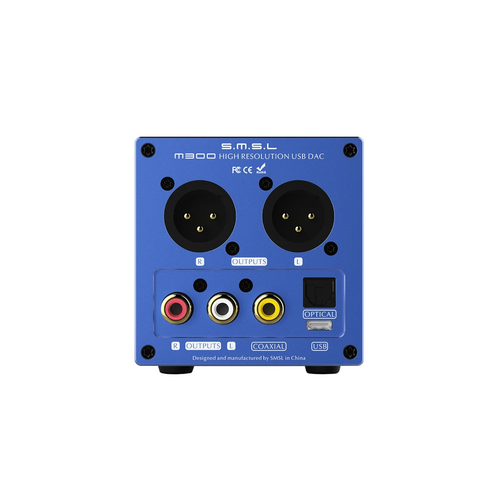 SMSL M300 аудио DAC AK4497 Hifi декодер родной DSD512 PCM768kHz USB оптический коаксиальный вход