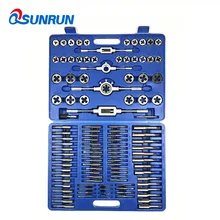 110-в-1 Набор инструментов для крана и высечки, M3-M12 M6-M20 метрический гаечный ключ с резьбой, конические краны, краны для штепсельной вилки, t-образный кран, регулируемый ключ для крана