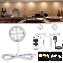 Светодиодный светильник для внутреннего шкафа, светильник для гостиной, кухни, спальни, декоративный светильник, беспроводной пульт дистанционного управления, светодиодный светильник для шкафа