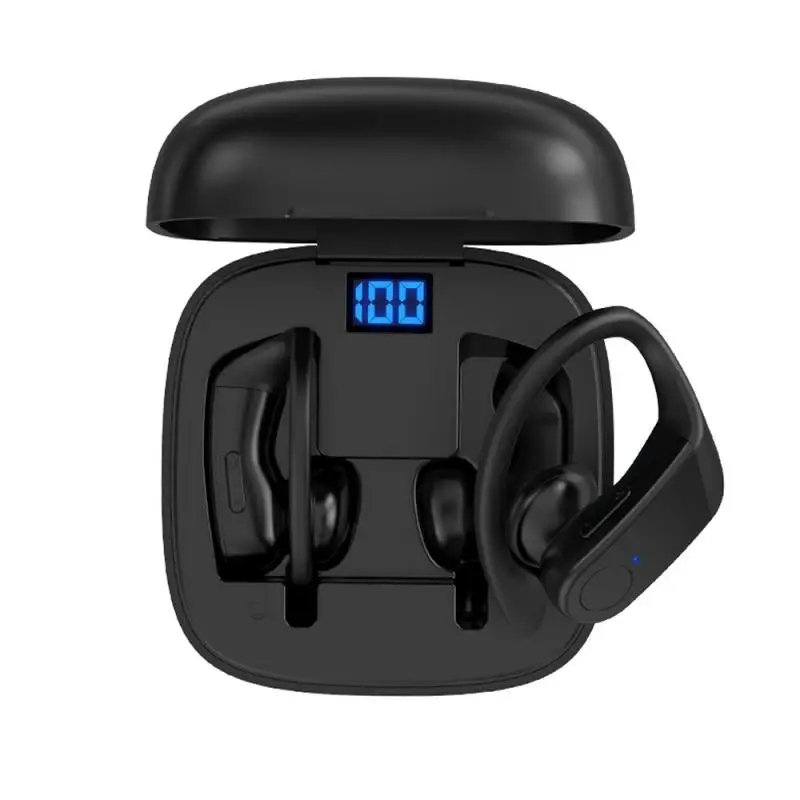 TWS B10 Новые Bluetooth наушники со светодиодным дисплеем вкладыши Спортивная гарнитура