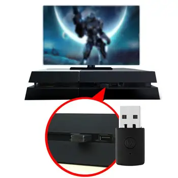 

Wireless Bluetooth v4.0 Dongle USB 2.0 Adapter Display Receiver for PS4