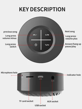 

Y8 computer mini smart bluetooth speaker car card portable Bluetooth audio