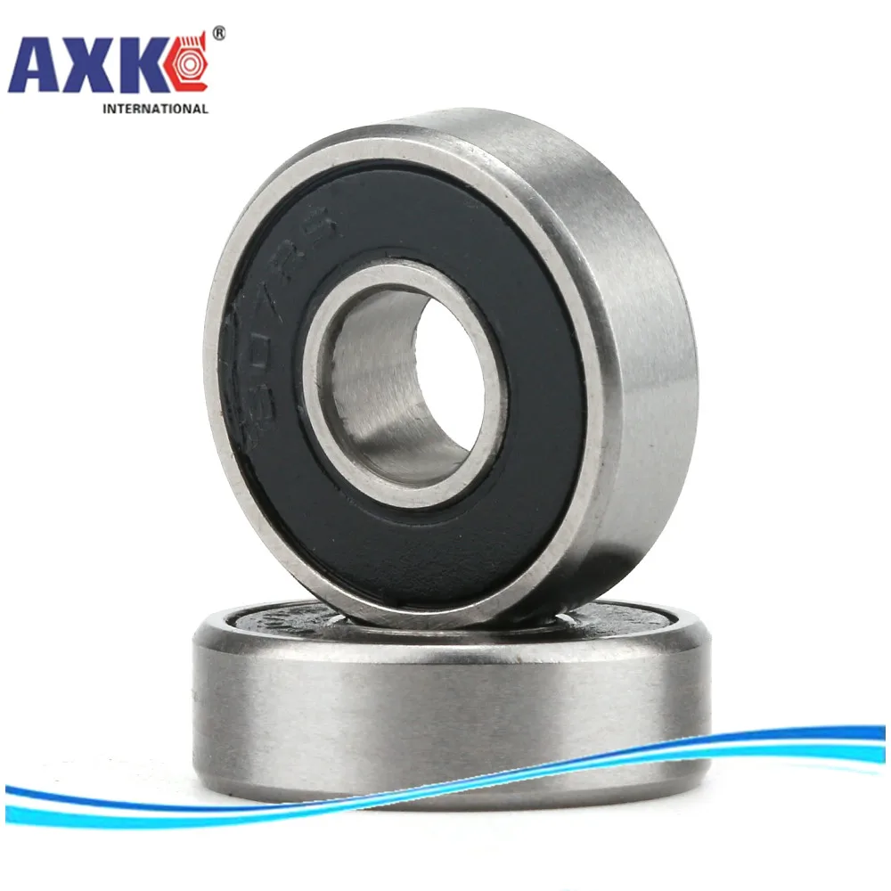 1pcs) High quality deep groove ball bearing double rubber sealing cover 607-2RS 7*19*6 mm