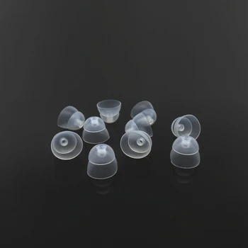 

10PCS Open Fitting Hearing Aid Earplug Ear Plugs Soft Silicone Eartips Domes Replacement S M L