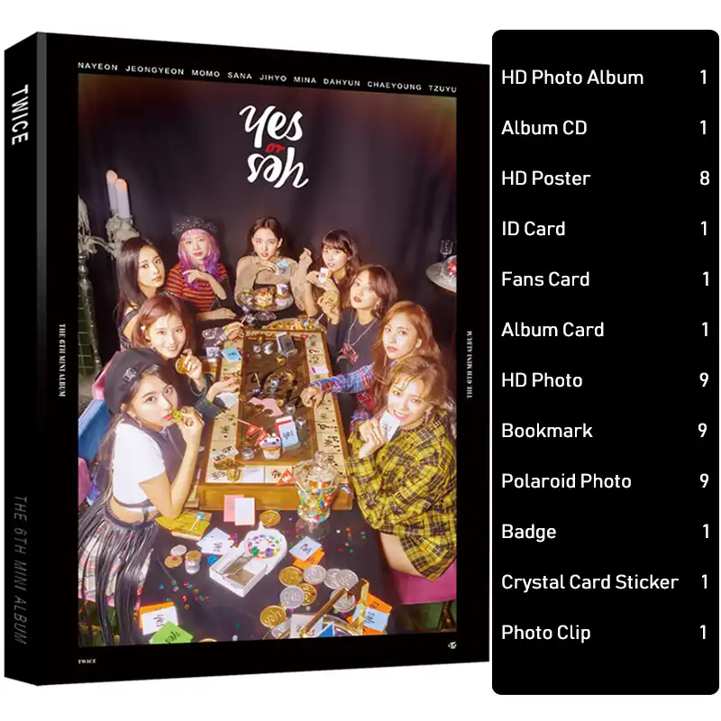 Fashion Kpop Twice Photo Album Set Signature Poster Twice Card Sticker Badge Fans Gift Twice Peripheral Products Drop Shipping Jewelry Findings Components Aliexpress