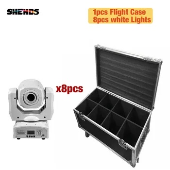 

Flight Case 2/ 4/6/8pcs LED Spot 60W Light with DMX512 Master-SlaveAuto Run Good Dj Discotheque Wedding Decoration Effect Light