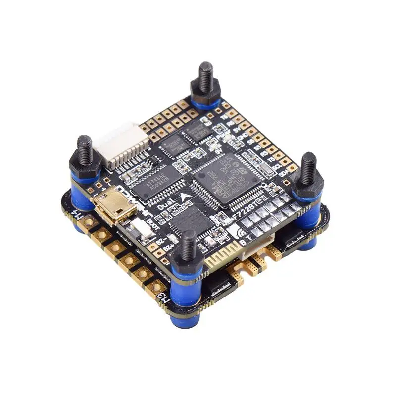 JHEMCU F7BT стек 2 6S F722 двойной гироскоп 5 В/8 в Bluetooth контроллер полета 40A/55A BLHeli_32 4in1