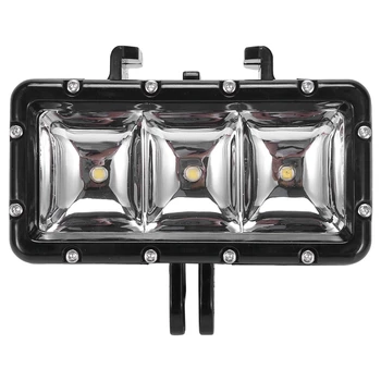 

Shoot Waterproof 30M Diving Light Led Fill For Hero 7 Black Silver White/6/5/5S/4/4S/3+,Campark Akaso Dbpower Crosstour,Waterpro