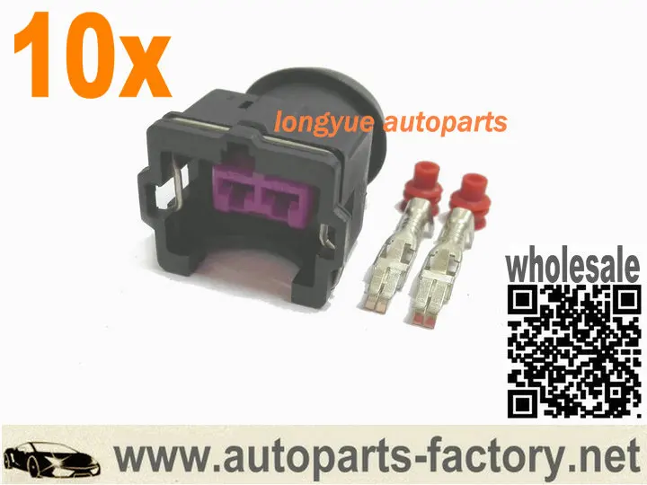 Longyue 10Kit EV1 инжектор экономичный разъем топливный инжектор