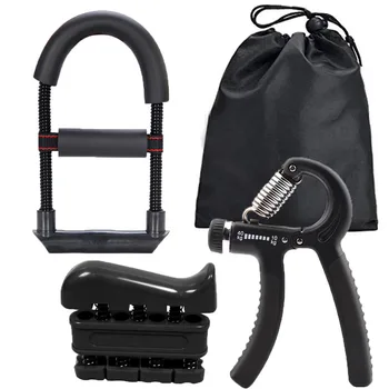 

Wrist Force Adjustable Hand Grip Strengthener Arm Muscle Exerciser Rehabilitation Equipment Training Finger Pow Expandable Rings