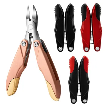 

Folding Cutter Cuticle Nippers Clippers Cuticle Remover Toenail Nails Tools Dead Skin Scissor Nipper Clipper Tool