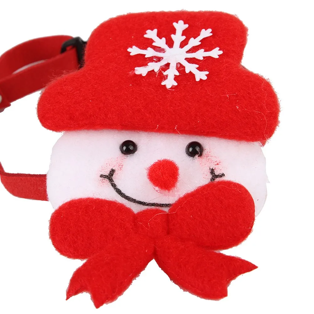 Прочный Рождественский ошейник ожерелье Счастливого Рождества собака ожерелье с кошкой для домашних собак Рождественская вечеринка ежедневные поставки аксессуары для домашних животных