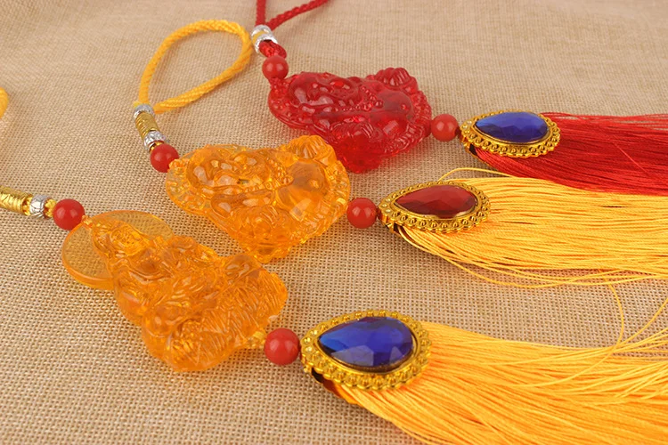 Guanyin Buddha Resin di tan Hot Selling Gift Automobile Hanging Ornament Wander Source Wholesale Car Plastic Pendant