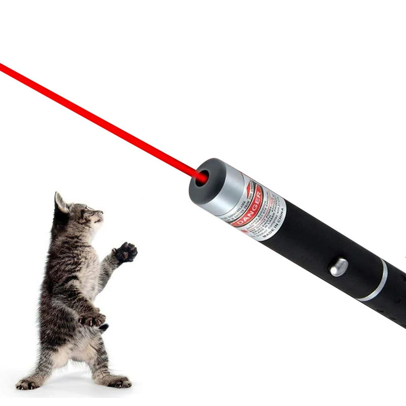 Color:AS PICTURE LED Laser Pet Cat Toy 5MW Red Dot Laser Light Toy Laser Sight 530Nm 405Nm 650Nm Pointer Laser Pen Interactive Toy With Cat