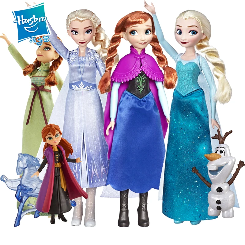 

Original Hasbro Frozen Elsa Ice Anna Princess Fashion Beautiful Doll Movie Dress Girl Toys for Children Birthday Gifts Juguetes