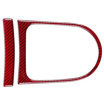 

Compatible with for Ford Mustang Interior Front Center Console Gearbox Gearbox Cover Trim Protector 2015-2020