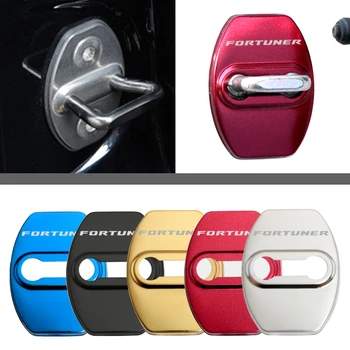 

Door Lock Cover sticker case for Toyota Fortuner 2009 2017 2018 2019 Accessories Car Styling