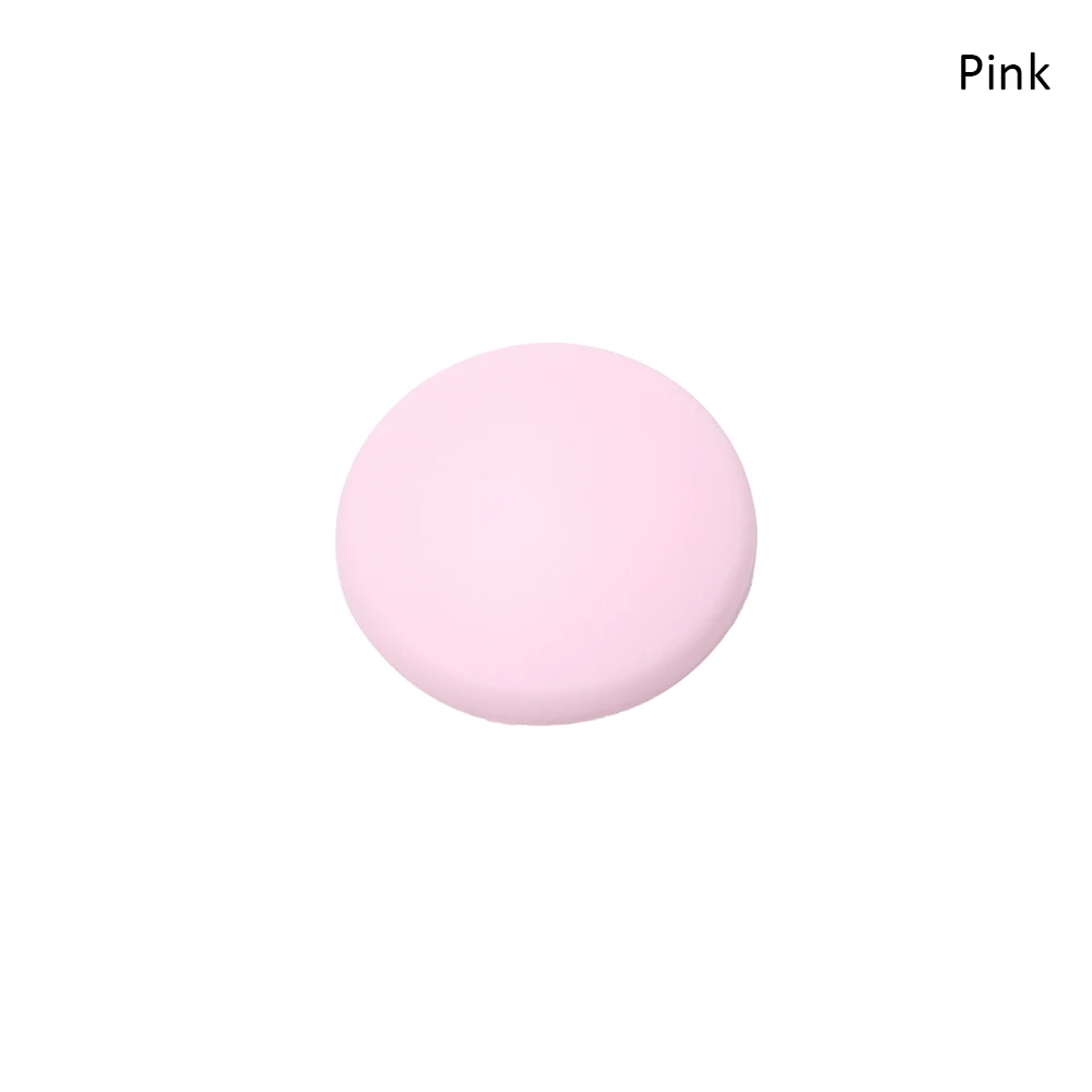 Резиновый Протектор Стены накладка на дверную ручку Защитная пробка противоскользящая наклейка самоклеющаяся Резина круглая дверь краш-пад двери остановки - Цвет: pink