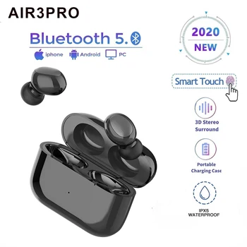 

AIR 3 TWS Ear Buds Wireless Waterproof Earphones Touch Control Earbuds Hifi Bluetooth 5.0 Earphone for apple xiaomi huawei IOS